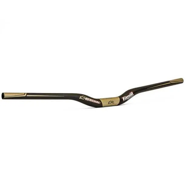 Renthal V2 Fatbar Carbon Rise 30 Mm Styre, Black / aluminium gold, 31.8mm, 800mm Renthal V2 Fatbar Carbon Rise 30 Mm Styre, Black / aluminium gold, 31.8mm, 800mm