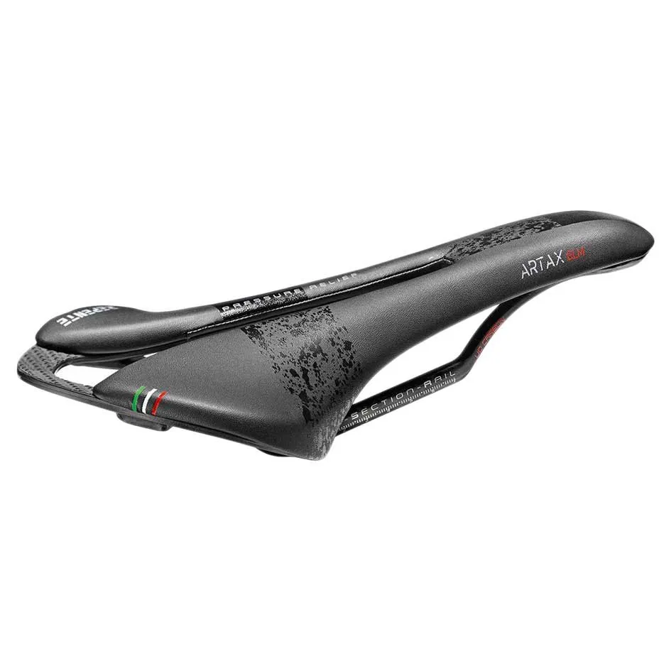 REPENTE Artax Glm Carbon Sykkelsete, Black, 142mm