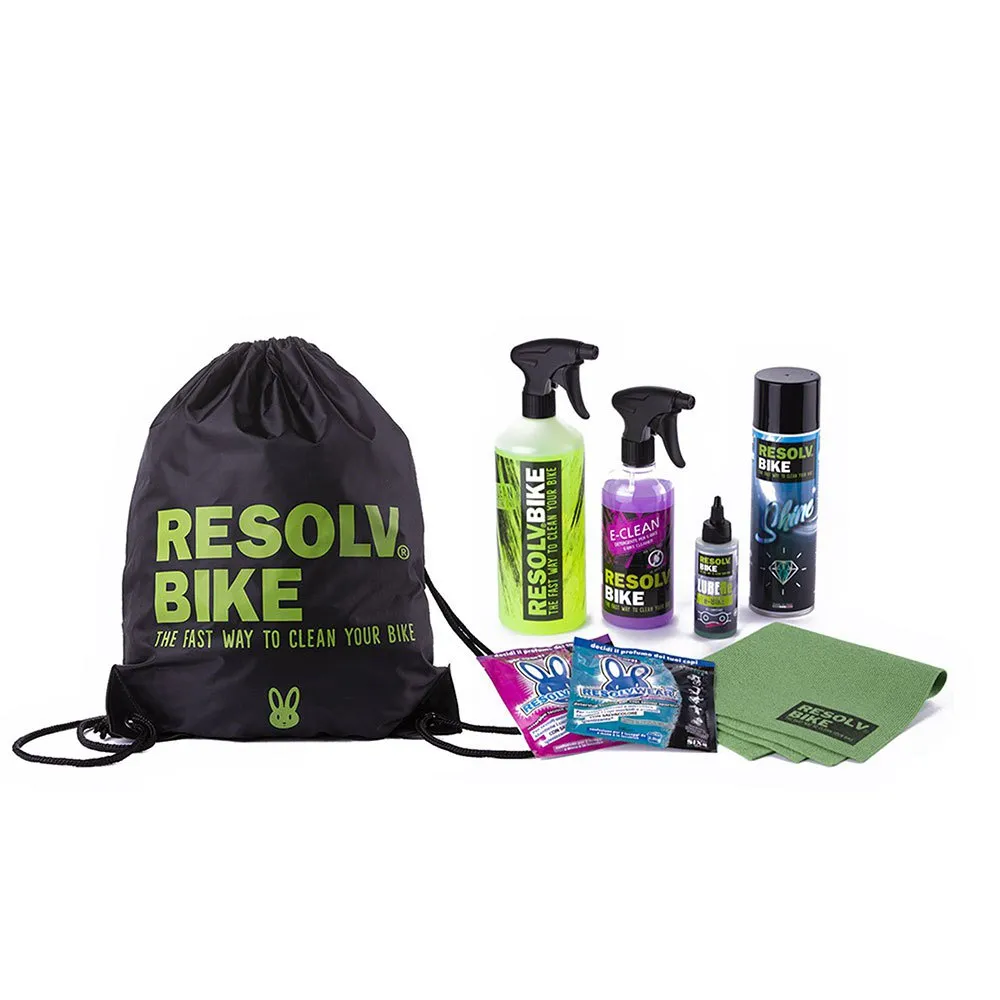 ResolvBike Starter E-bike Rengjøringssett, Multicolor, One Size ResolvBike Starter E-bike Rengjøringssett, Multicolor, One Size