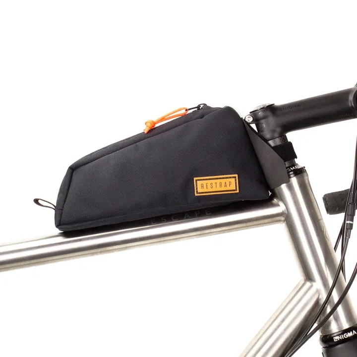 Restrap Bolt-On Top Tube Bag, Black, One Size