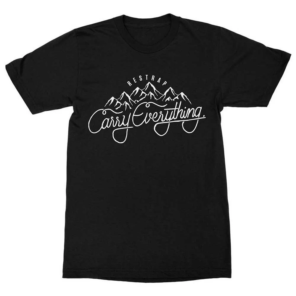 Restrap Carry Everything Kortarmet T-skjorte, Black, S