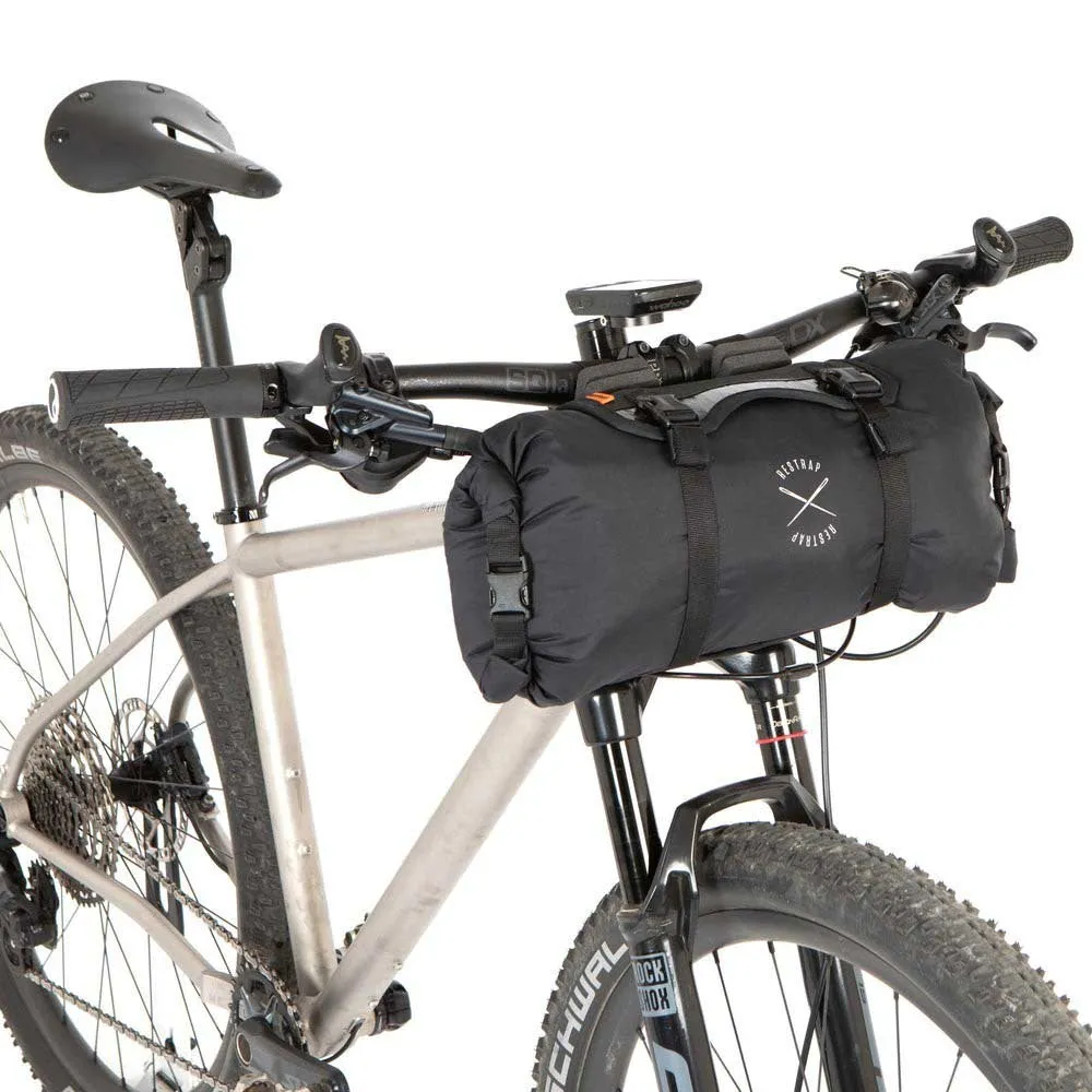 Restrap Race Flat Bar Styreveske 7l, Black, One Size Restrap Race Flat Bar Styreveske 7l, Black, One Size