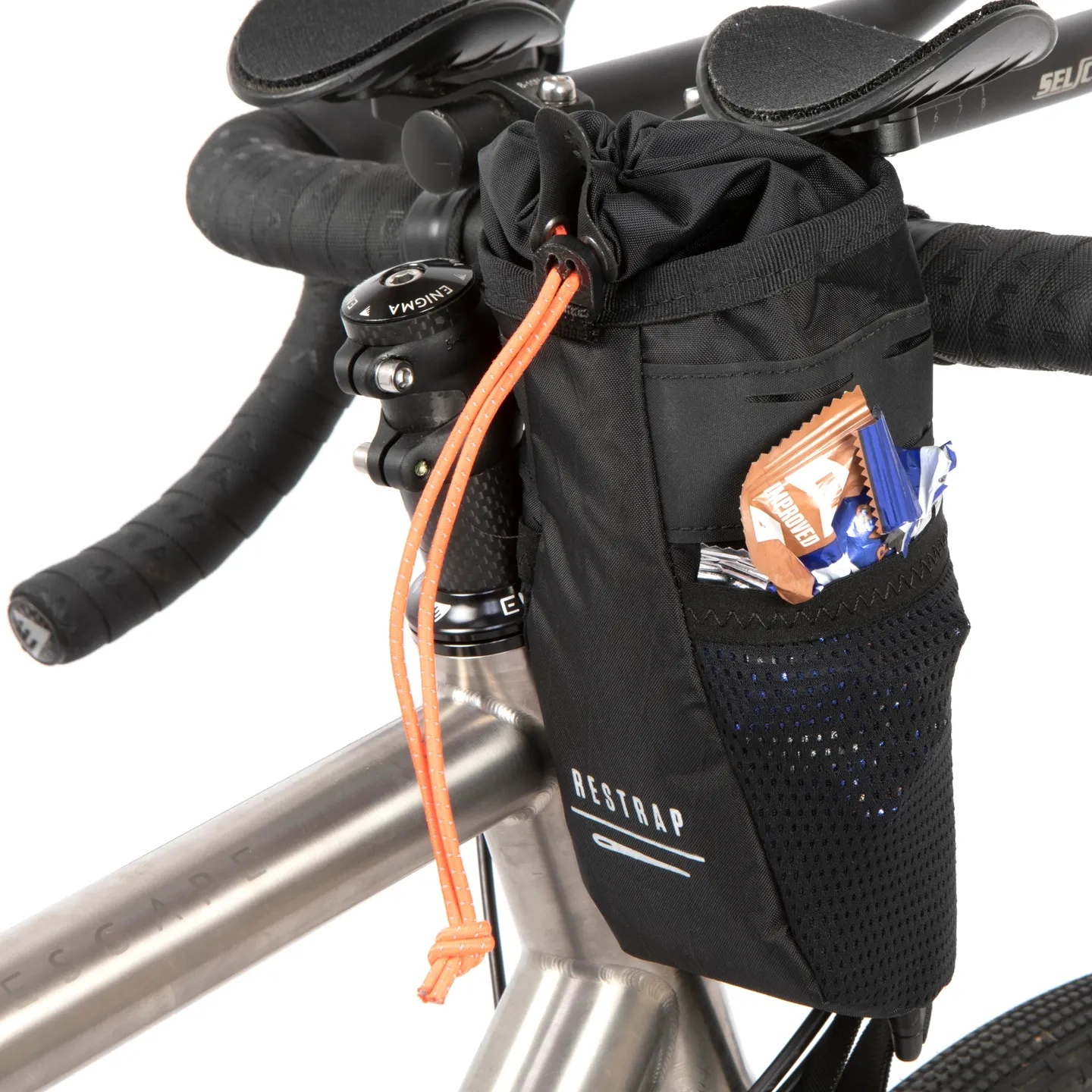 Restrap Race Stem Bag Veske, Black, One Size