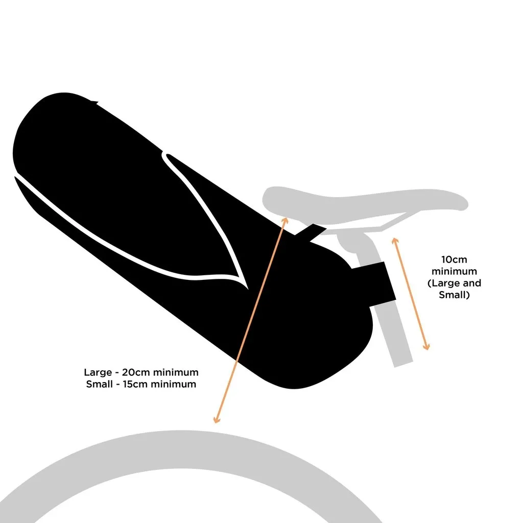 Restrap Saddle Bag + Drybag XL Seteveske