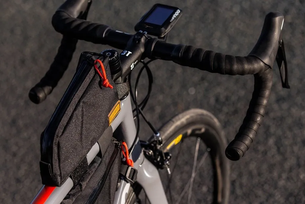 Restrap Top Tube Bag, Black, One Size