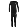 Reusch 5240429 Basislagsett, Black, 140cm