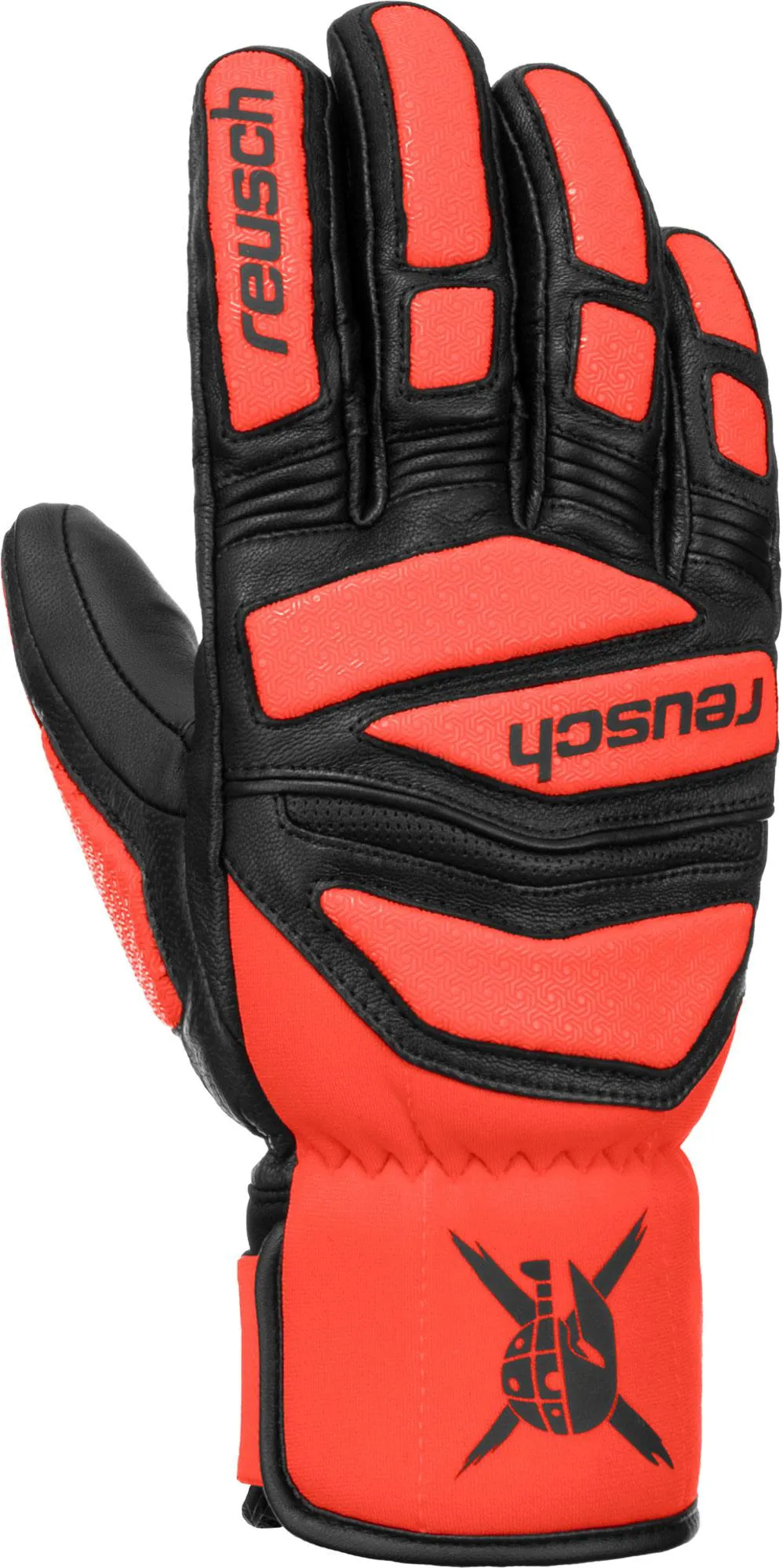Reusch Worldcup Warrior DH, Black/fluo red Reusch Worldcup Warrior DH, Black/fluo red