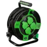 Rev Drum Resin 25 M Ip 44 4 Kabeltrommel, Black / green, One Size