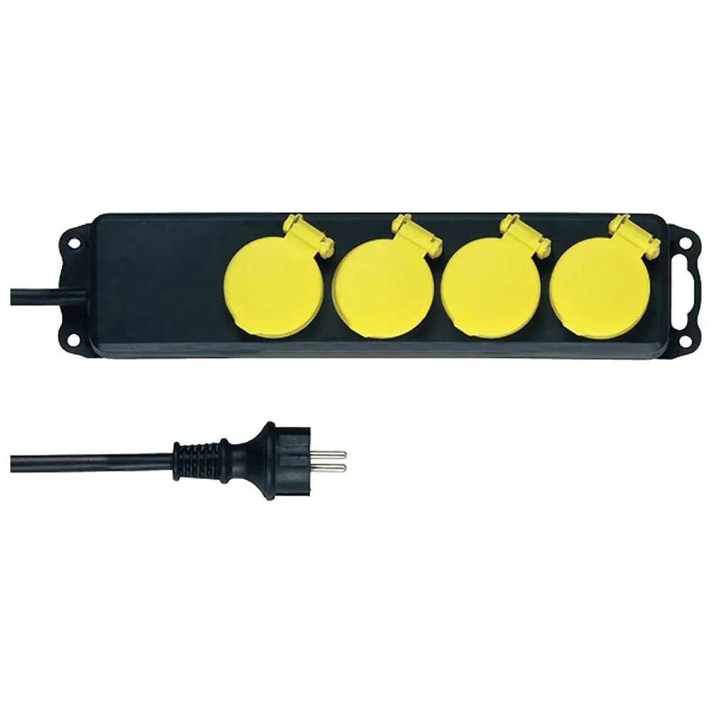 Rev Ip44 4-delt Skjøteledning 1.4 M, White, One Size, EU Plug 220V Rev Ip44 4-delt Skjøteledning 1.4 M, White, One Size, EU Plug 220V