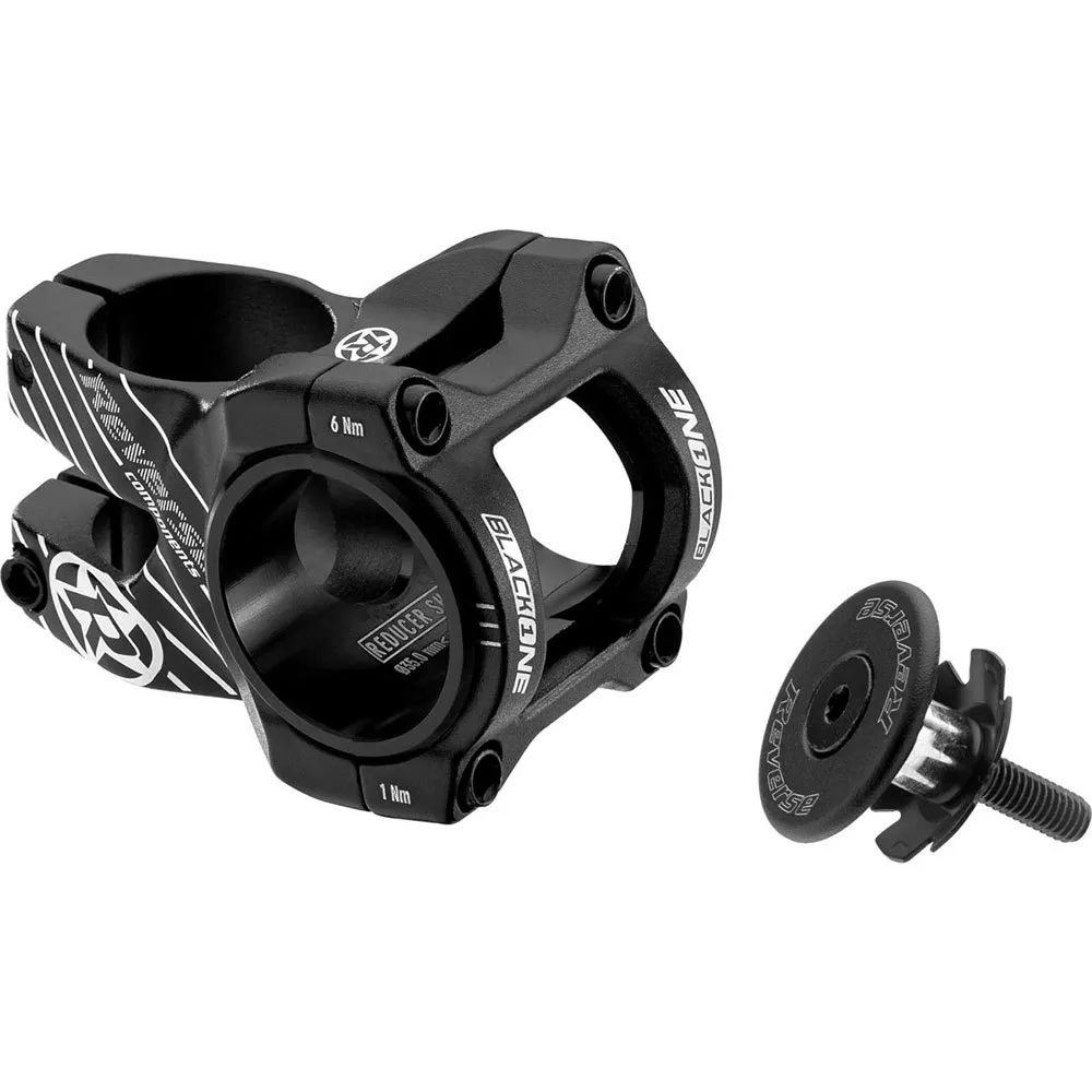 Reverse Components Black One D-2 31.8 Mm Sykkelstyrestem, Black / grey, 35mm, 8º Reverse Components Black One D-2 31.8 Mm Sykkelstyrestem, Black / grey, 35mm, 8º