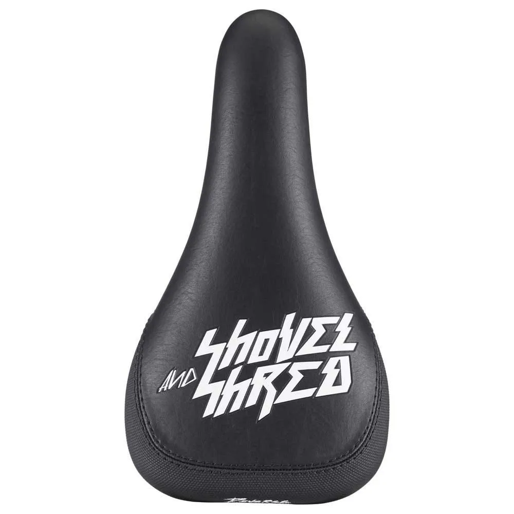 Reverse Components Nico Vink Shovel&shred Sykkelsete Refurbished, Black / grey, 127mm Reverse Components Nico Vink Shovel&shred Sykkelsete Refurbished, Black / grey, 127mm