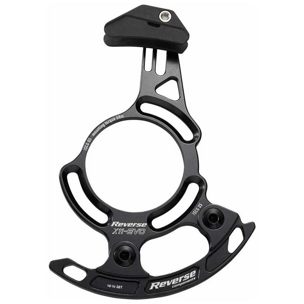 Reverse Components X11 Evo 28-36t Iscg 05 Kjedefører, Black, One Size