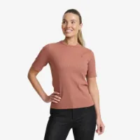 RevolutionRace Birch Ribbed T-shirt Dame