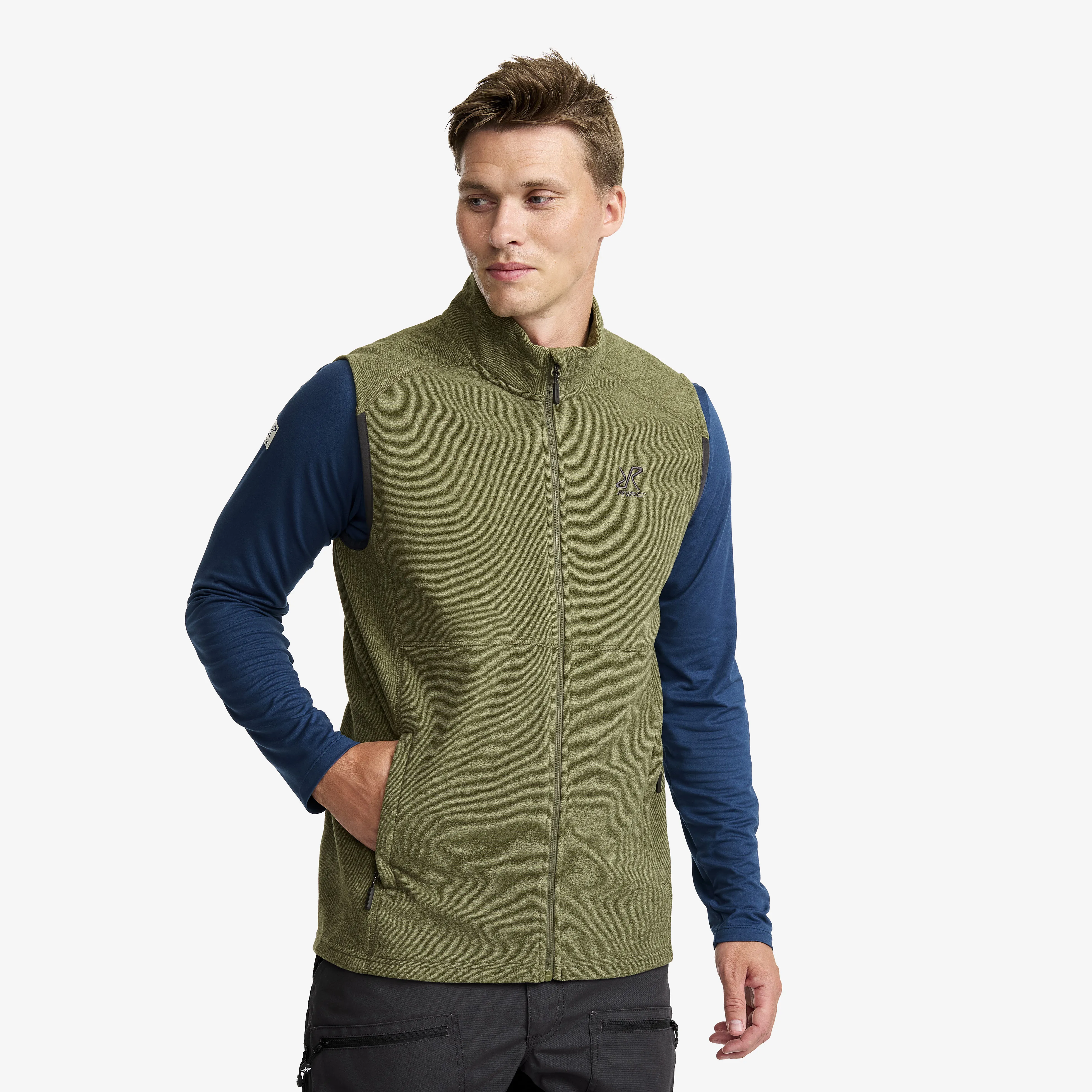 RevolutionRace Essential Fleece Vest Herre