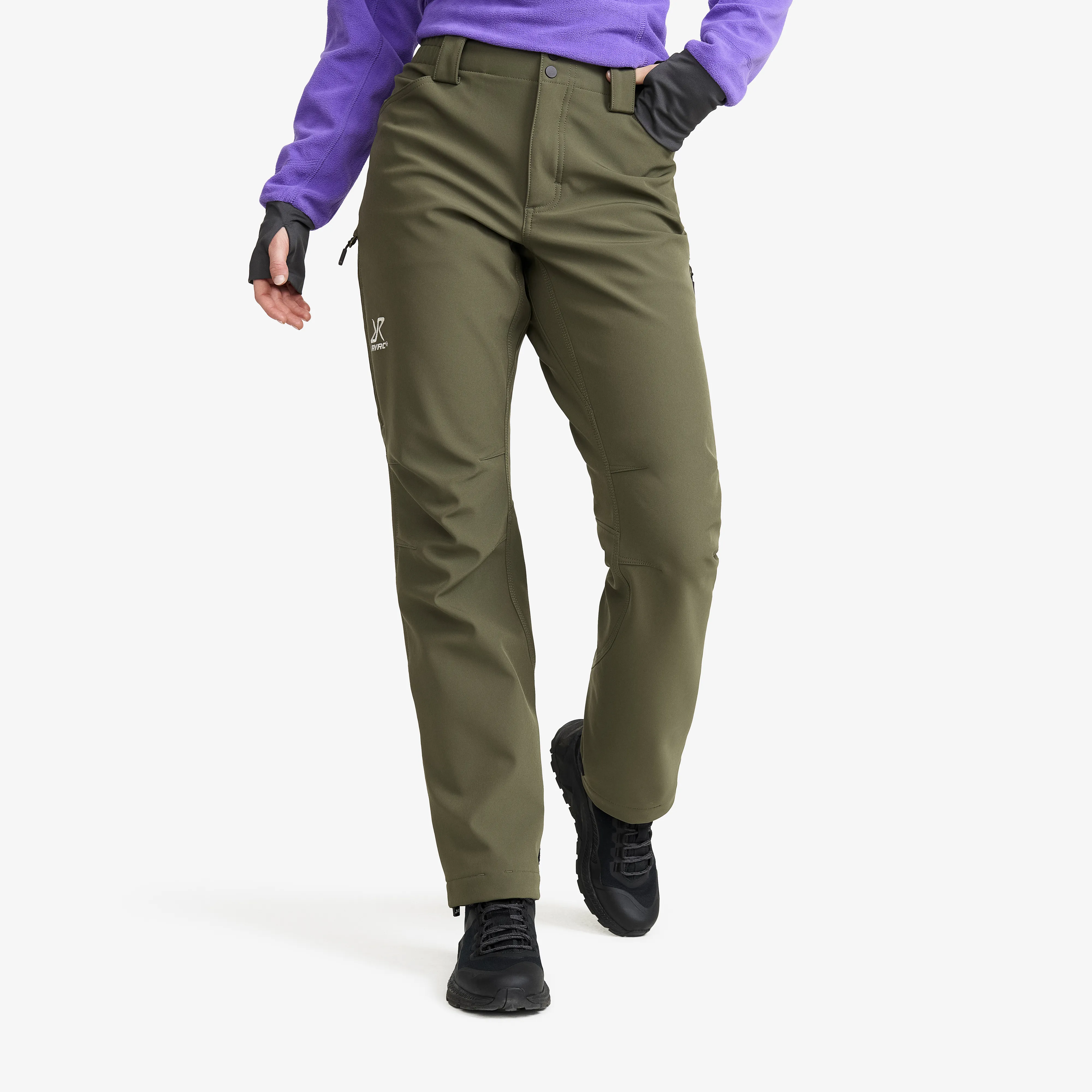 RevolutionRace Hiball Essential Softshell Pants Dame RevolutionRace Hiball Essential Softshell Pants Dame