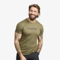 RevolutionRace Mission Logo Slim Fit T-shirt Herre
