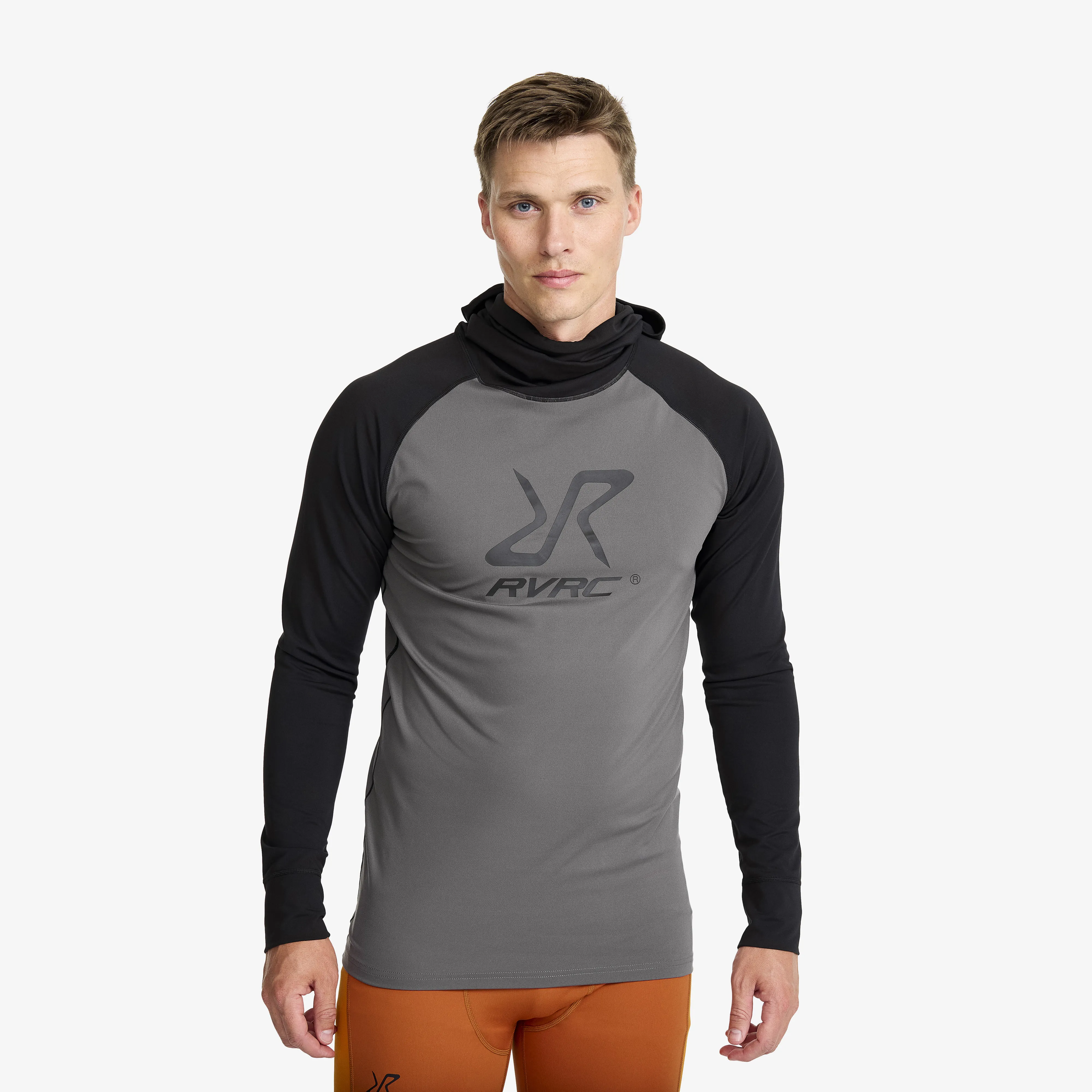 RevolutionRace Uphill Balaclava Top Herre, Black/Magnet