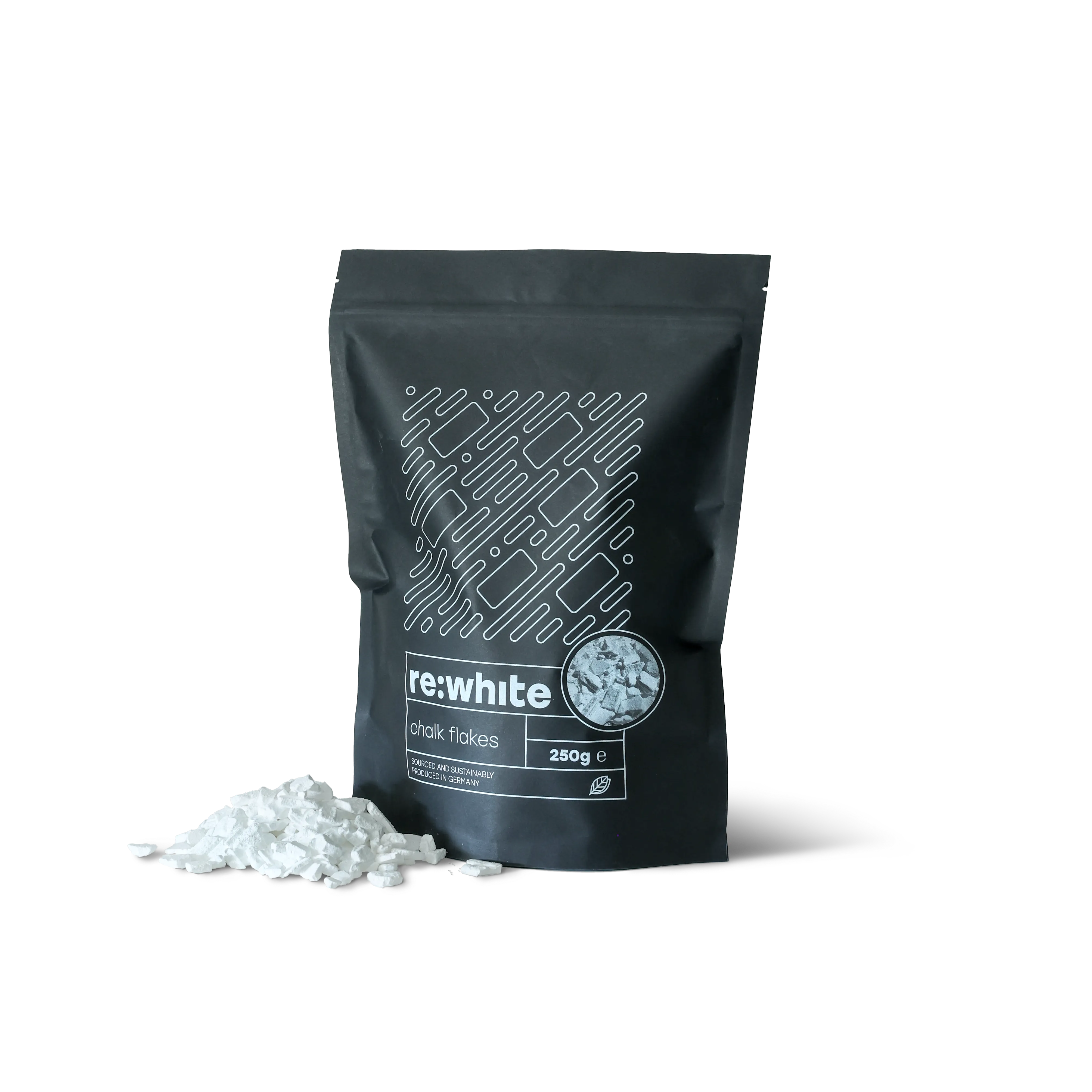 Rewhite Chalk Flakes Sprø kalkflak i pose 250g