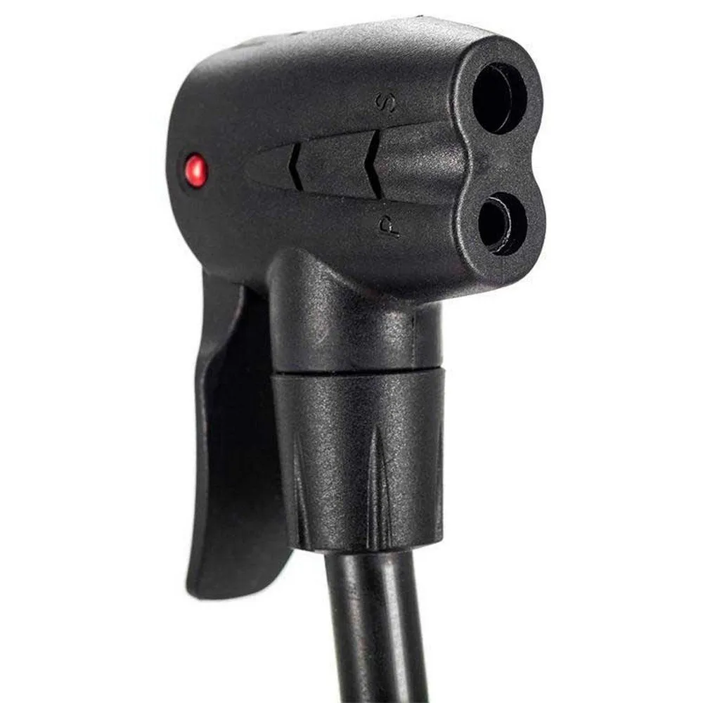 RFR Hqp Sykkelpumpe, Black / glossy black, 160psi