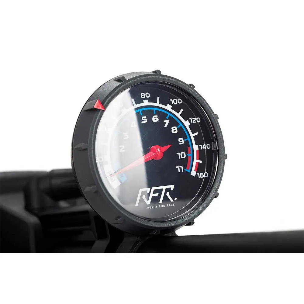 RFR Sykkelpumpe, Black, 160psi