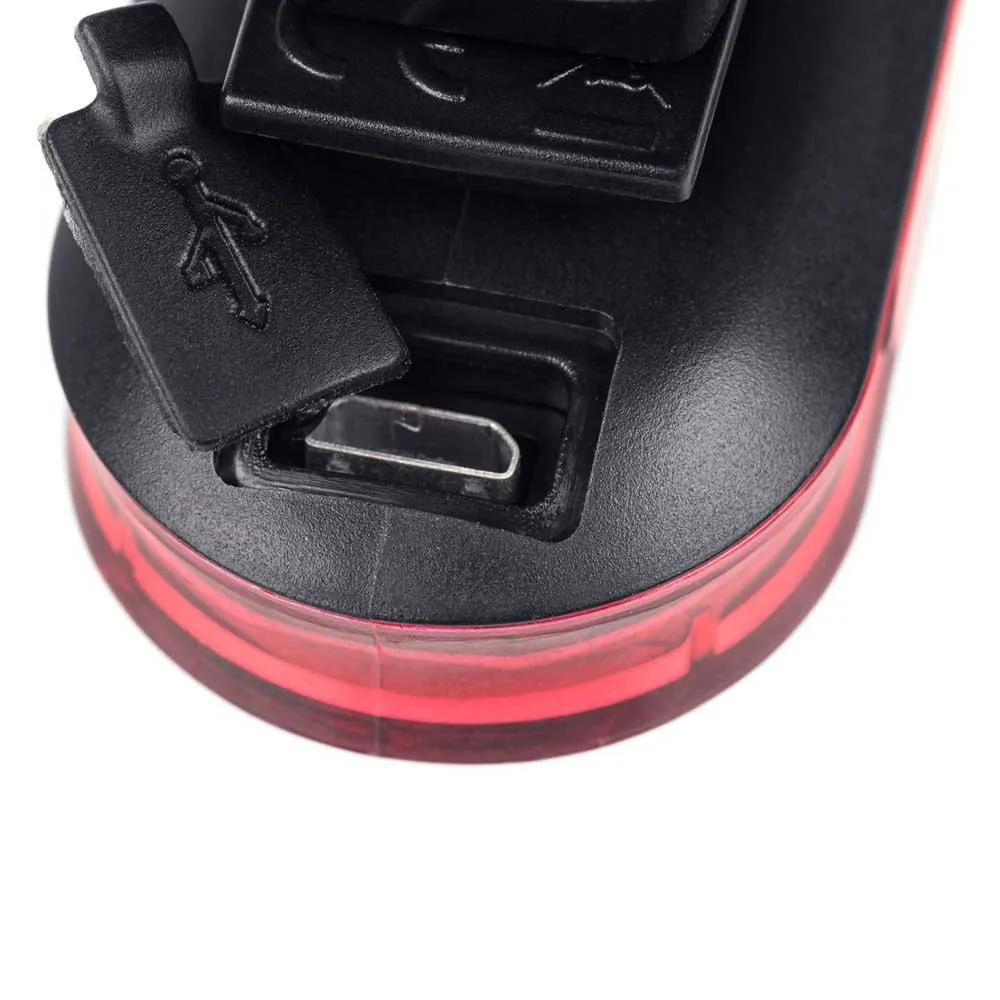 RFR Tour 18 Usb Sykkellyktesett, Black, One Size RFR Tour 18 Usb Sykkellyktesett, Black, One Size