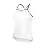 rh+ Brezza Spaghetto Ermeløs T-skjorte, White / black, XL