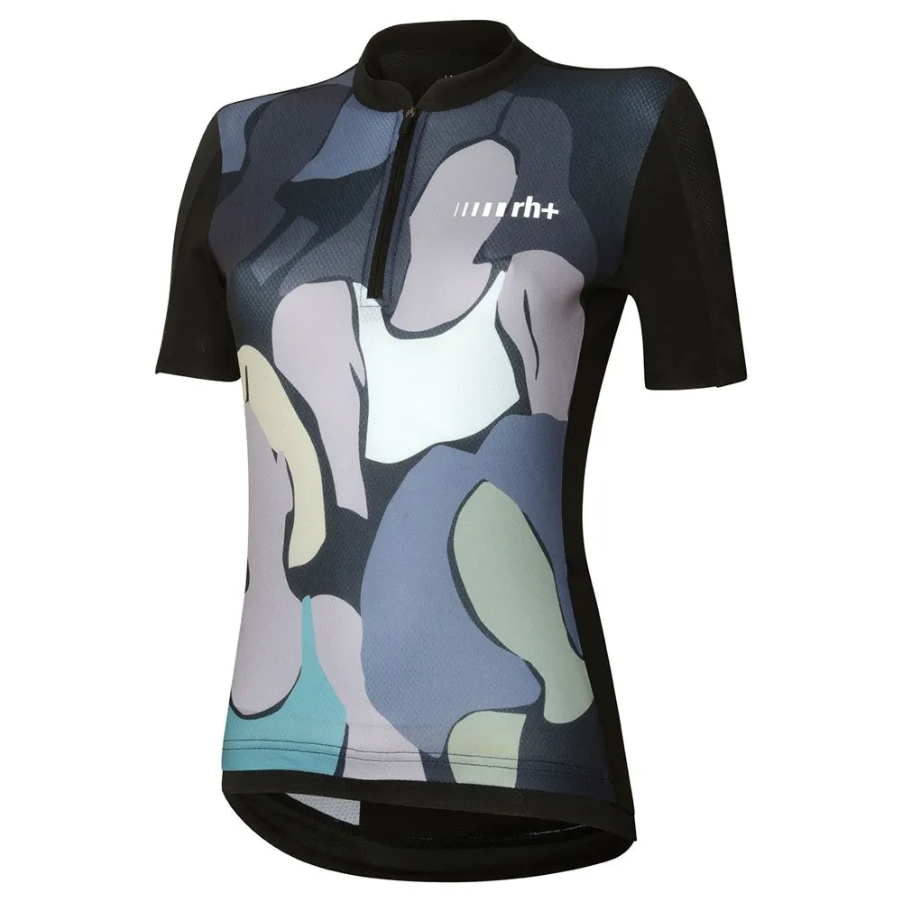 rh+ Respect Kort Ermet Trøye, Girls black / black, S rh+ Respect Kort Ermet Trøye, Girls black / black, S