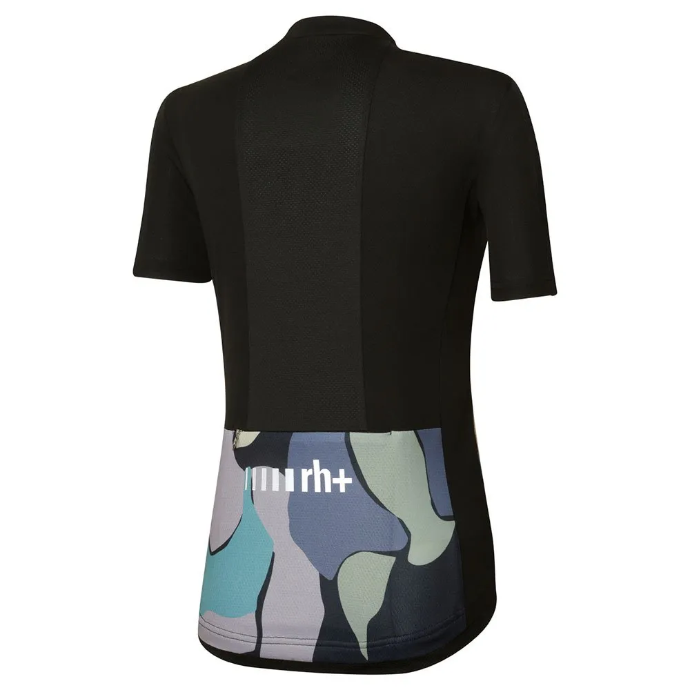 rh+ Respect Kort Ermet Trøye, Girls black / black, S rh+ Respect Kort Ermet Trøye, Girls black / black, S
