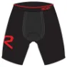 Riday Logo Basislag Shorts, Black / red