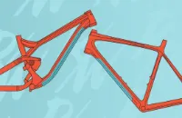 RIDE WRAP Essential Downtube Beskyttelse RIDE WRAP Essential Downtube Beskyttelse