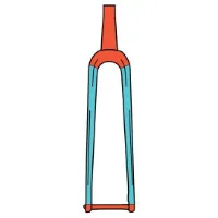 RIDE WRAP Road & Gravel Fork Rammesikringsklistremerker