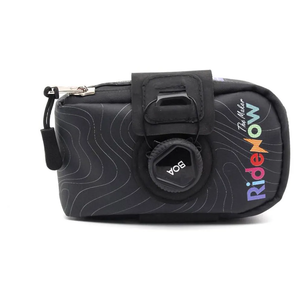 RideNow Boa Sadelveske 0.45l, Black, One Size RideNow Boa Sadelveske 0.45l, Black, One Size