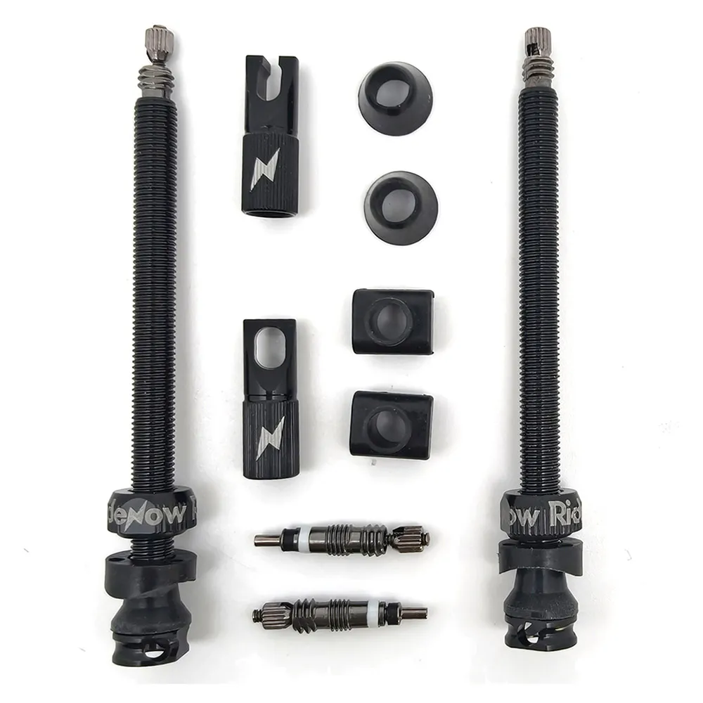 RideNow Fv Presta Tubeless 65mm Ventiler, Black, One Size