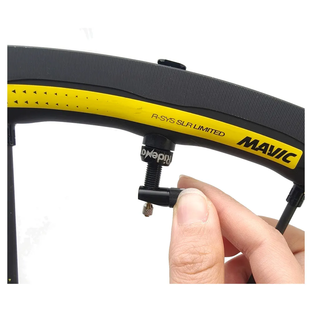 RideNow Fv Presta Tubeless 65mm Ventiler, Black, One Size