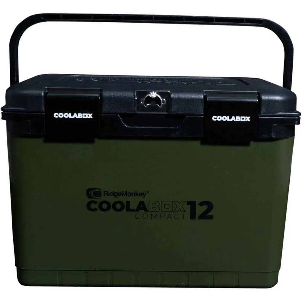 Ridgemonkey Coolabox 12l Kjøleskap, Black / green, One Size