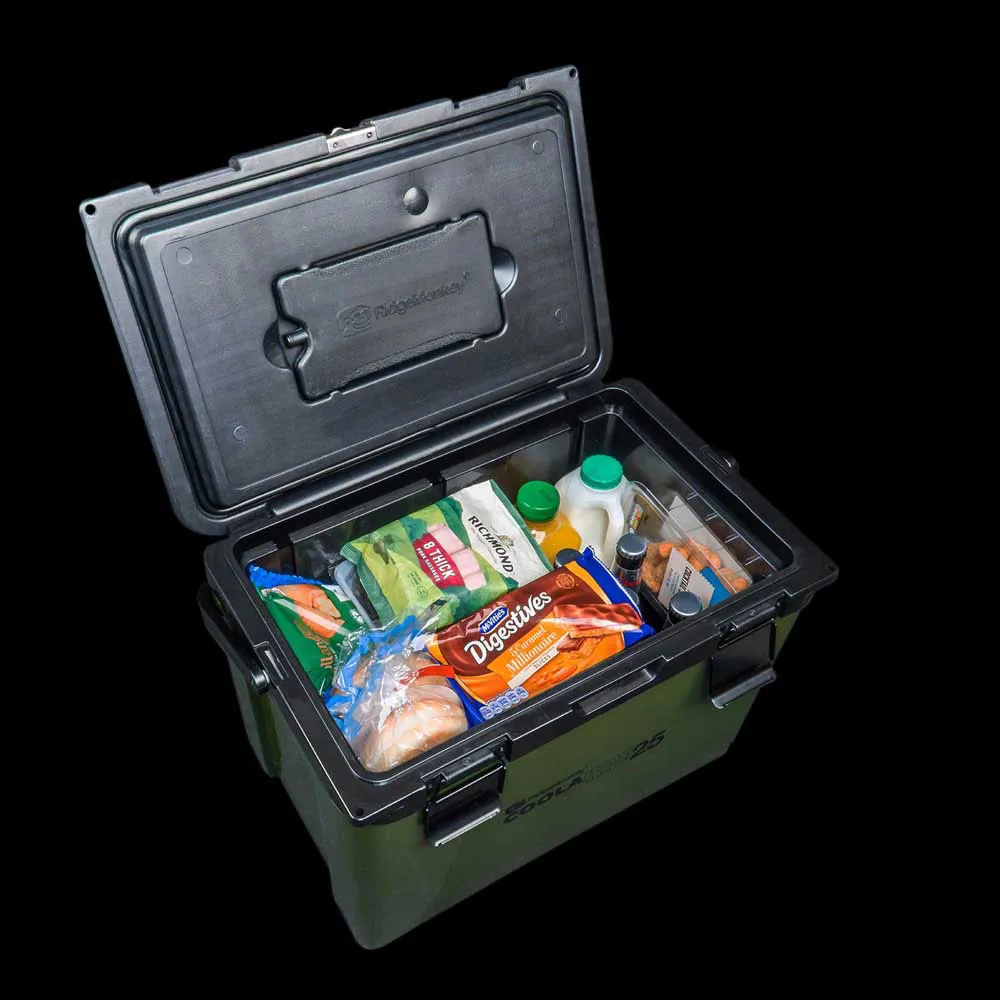 Ridgemonkey Coolabox 25l Kjøleskap, Black / green, One Size Ridgemonkey Coolabox 25l Kjøleskap, Black / green, One Size