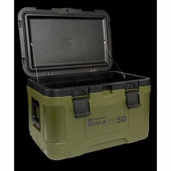 Ridgemonkey Coolabox Compact 50l Stiv Bærbar Kjøleboks, Green, One Size