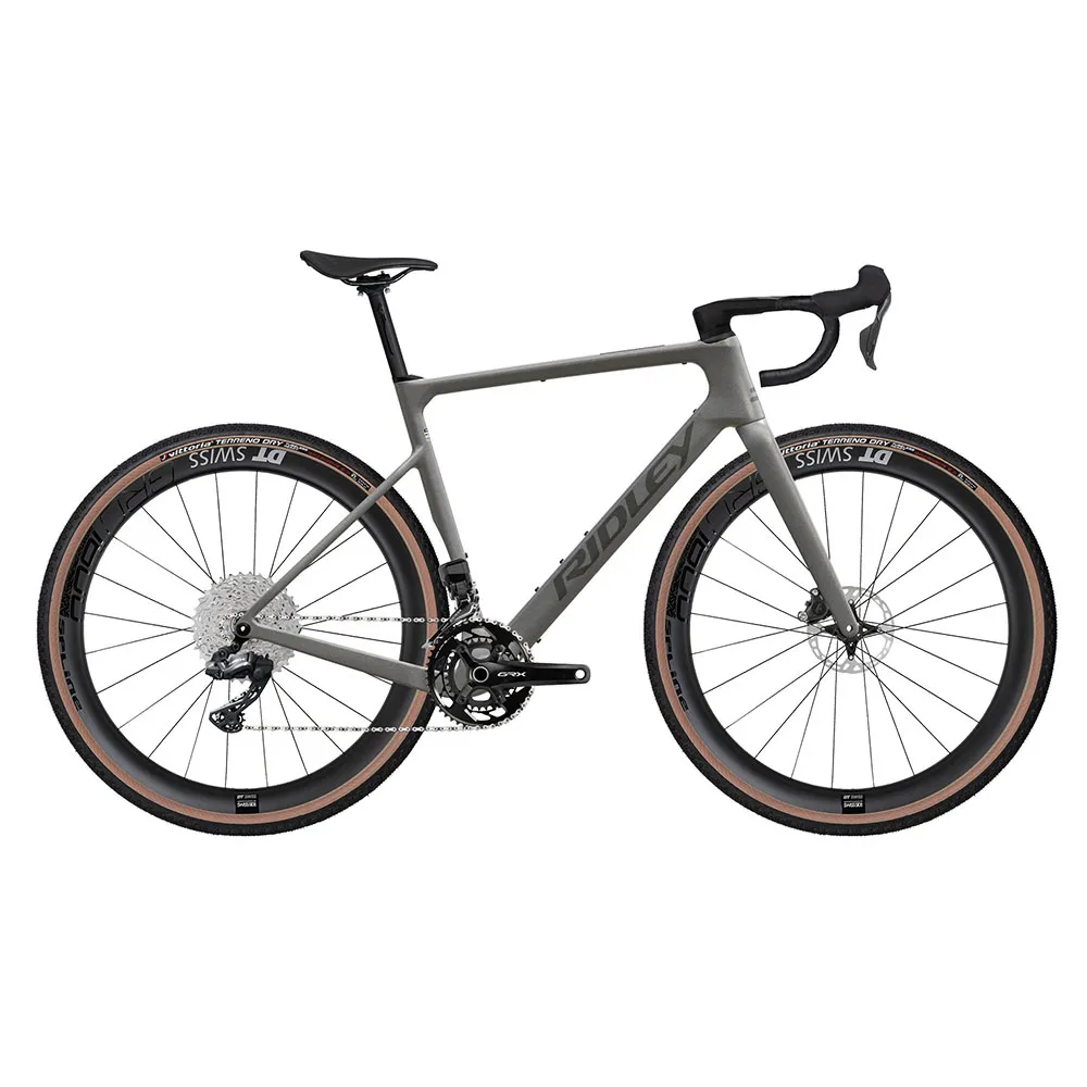 Ridley Astr Grx800 Di2 2x12s 2025 Grussykkel, Empress grey metallic, Gravel sykkel Ridley Astr Grx800 Di2 2x12s 2025 Grussykkel, Empress grey metallic, Gravel sykkel
