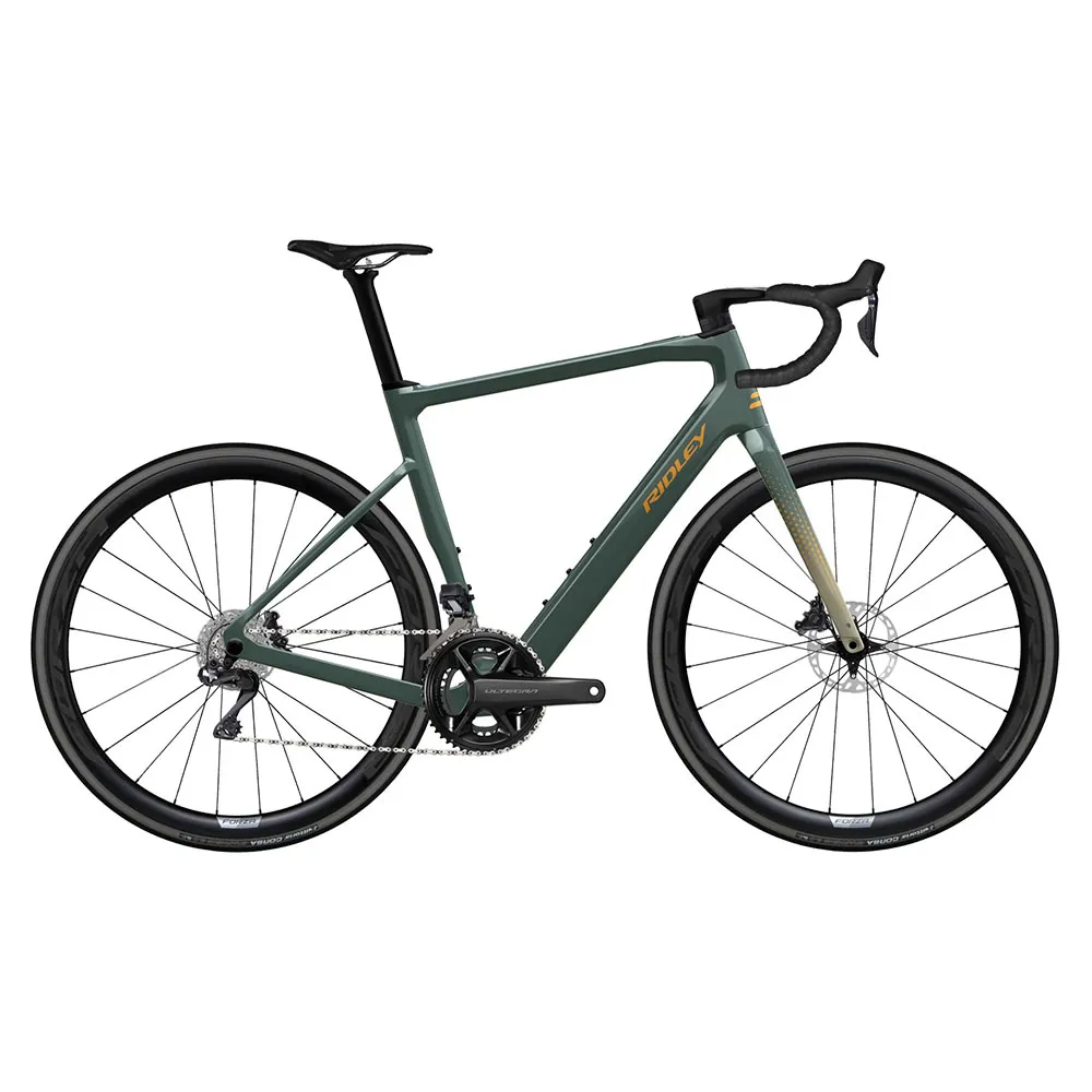 Ridley E-grifn Ultegra Di2 2024 Elektrisk Grussykkel, Maroon, XL, 350Wh, Elsykkel
