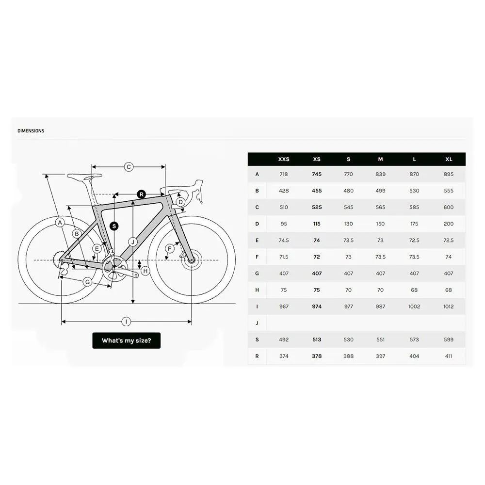 Ridley Falcn Rs 2023 Landeveissykkelramme, Black / red / orange, L Ridley Falcn Rs 2023 Landeveissykkelramme, Black / red / orange, L