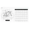 Ridley Falcn Rs 2023 Landeveissykkelramme, Black / red / orange, L