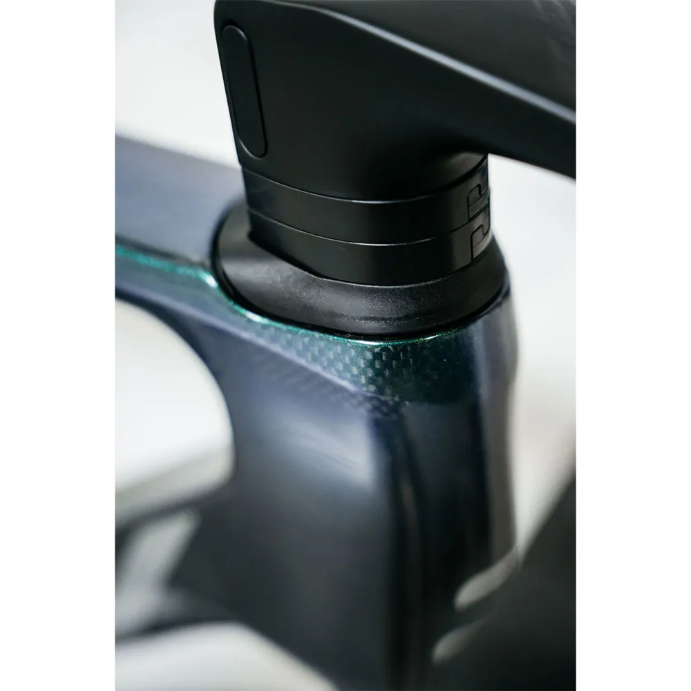 Ridley Falcn Uitegra Di2 2025 Landeveissykkel, Ud carbon / aqualand cameleon / silver