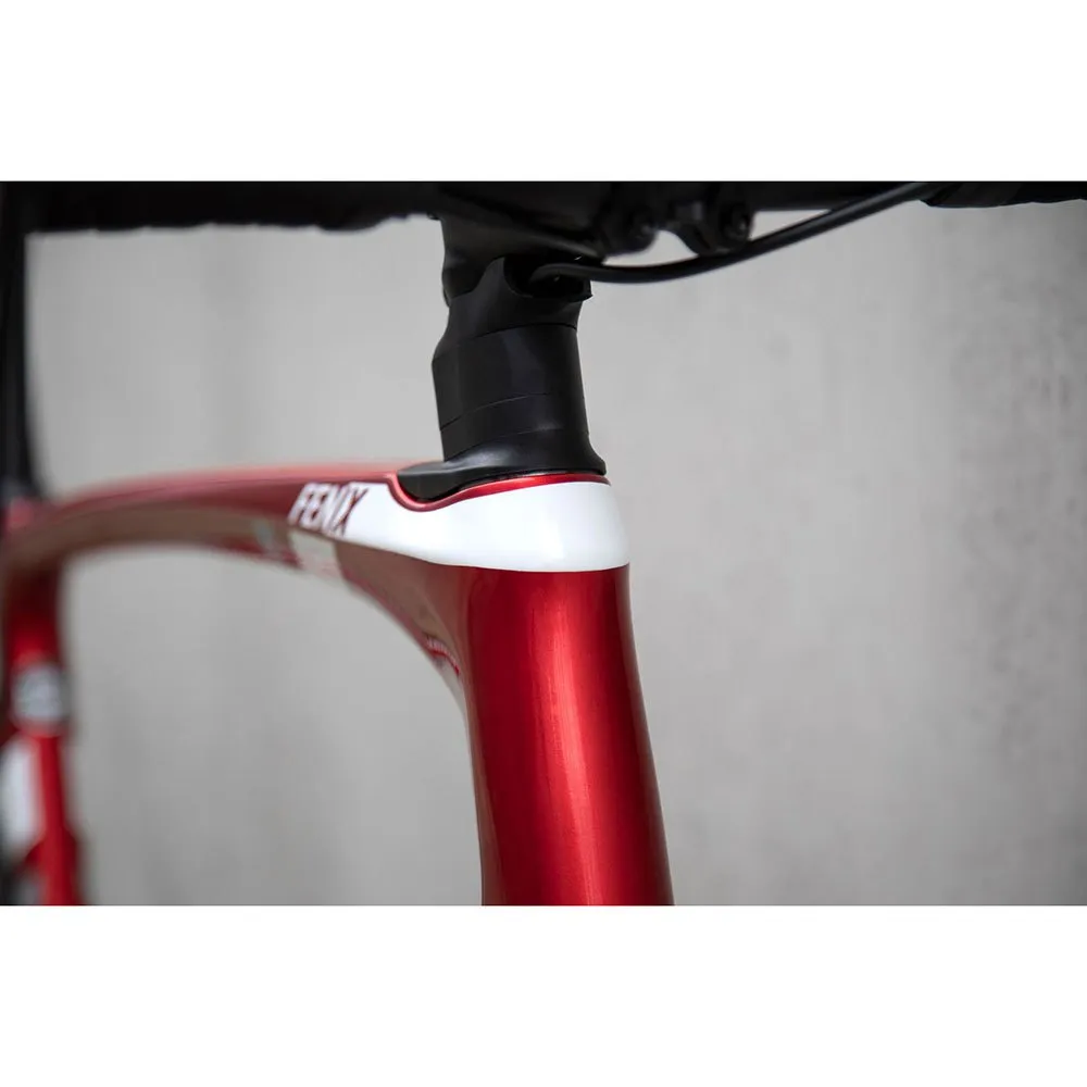 Ridley Fenix Disc 105 Di2 2024 Landeveissykkel, Candy red / white Ridley Fenix Disc 105 Di2 2024 Landeveissykkel, Candy red / white