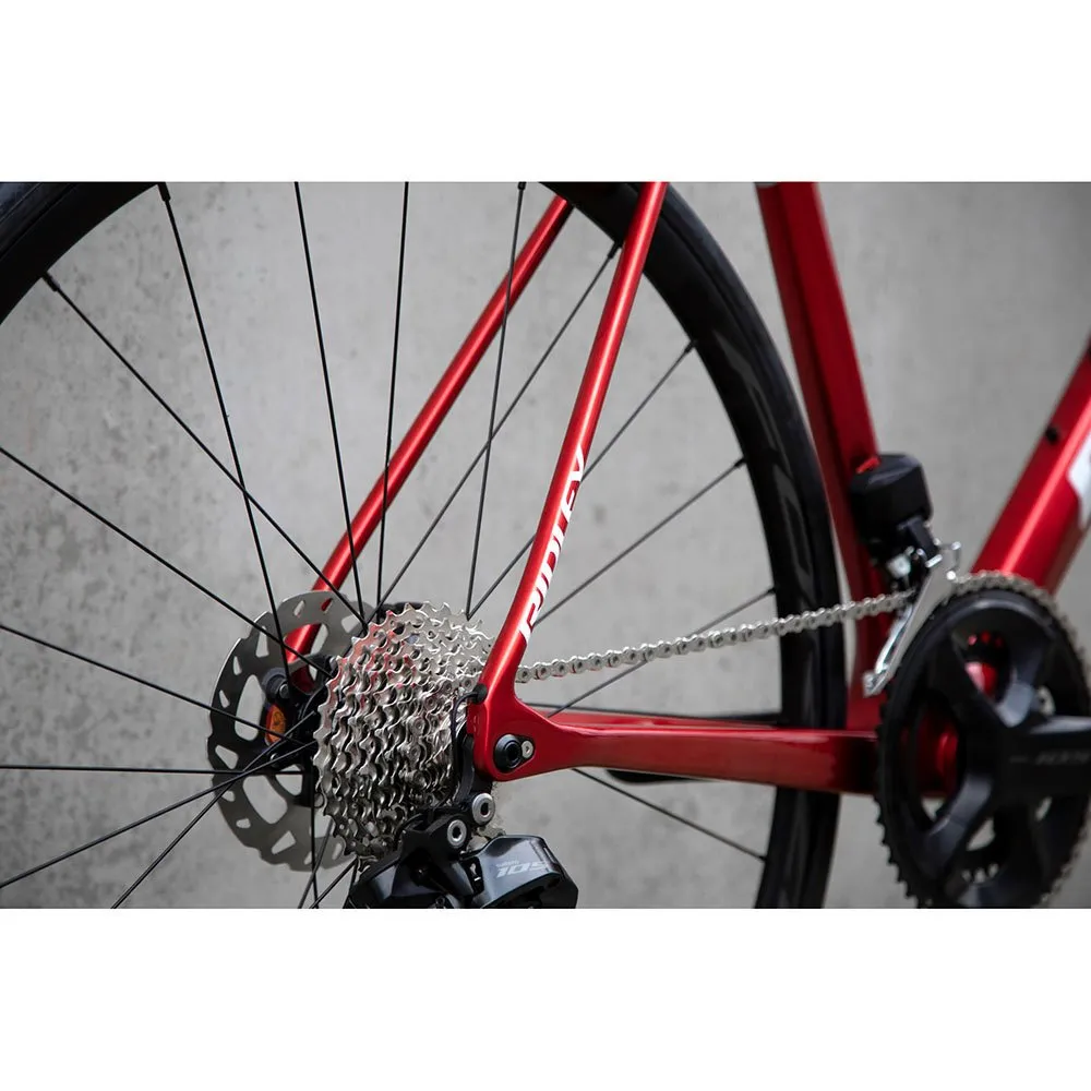 Ridley Fenix Disc 105 Di2 2024 Landeveissykkel, Candy red / white Ridley Fenix Disc 105 Di2 2024 Landeveissykkel, Candy red / white