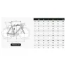 Ridley Grifn Rs 105 Di2 2024 Landeveissykkel, Battle ship grey / candy red metallic