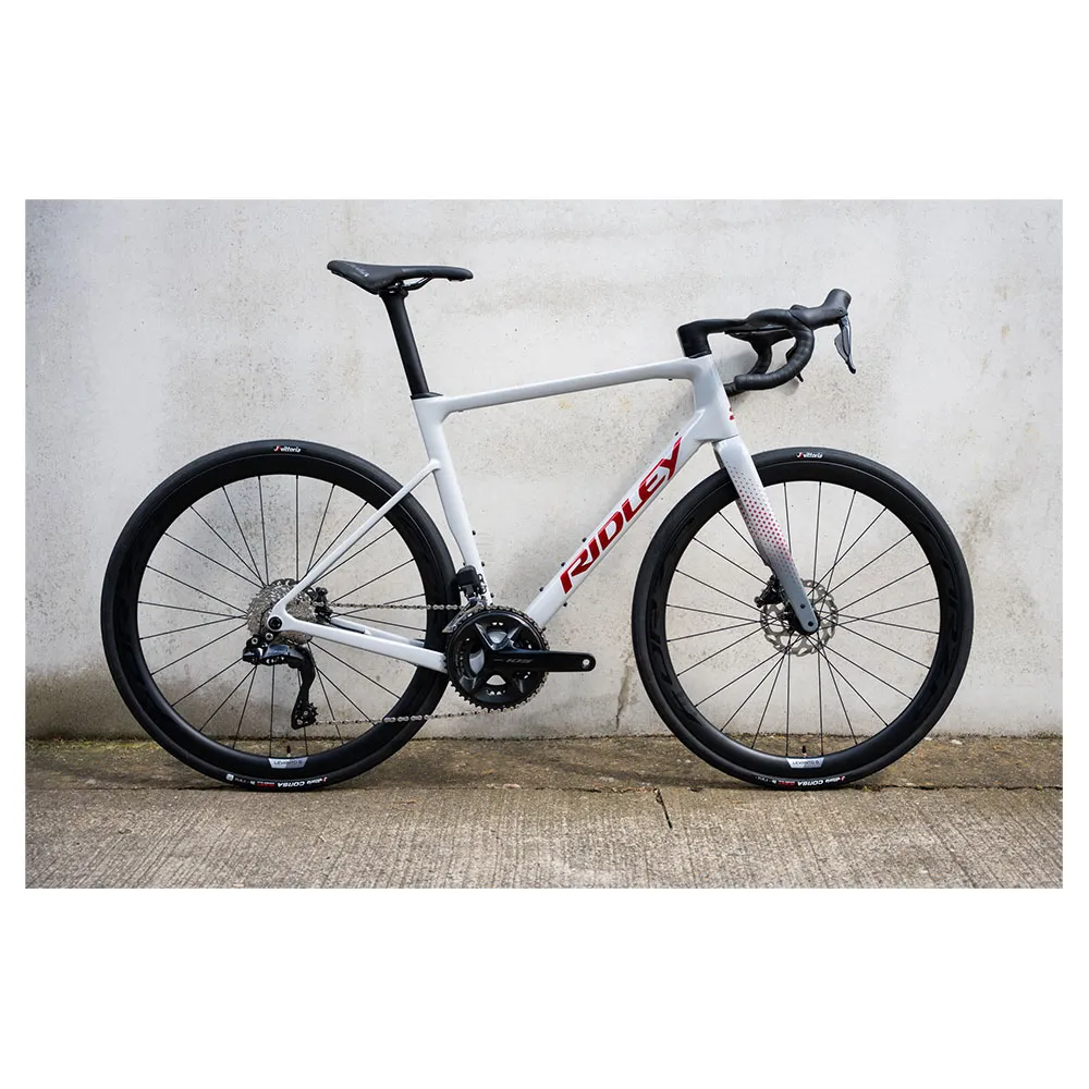 Ridley Grifn Rs Force Axs 2024 Grussykkel, Grey / red, Gravel sykkel Ridley Grifn Rs Force Axs 2024 Grussykkel, Grey / red, Gravel sykkel