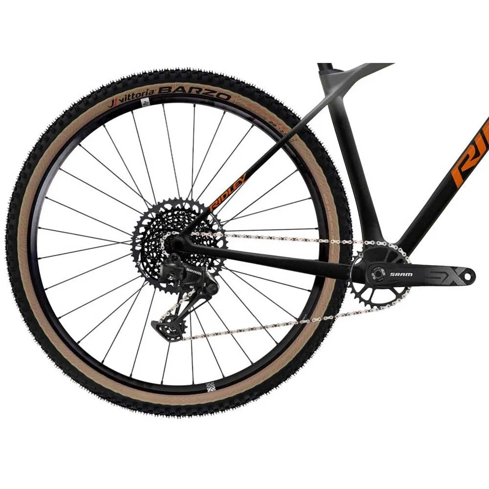 Ridley Ignite Slx 29´´ Sx Eagle 1x12 2024 Terrengsykkel, Black / anthracite metallic / orange, L