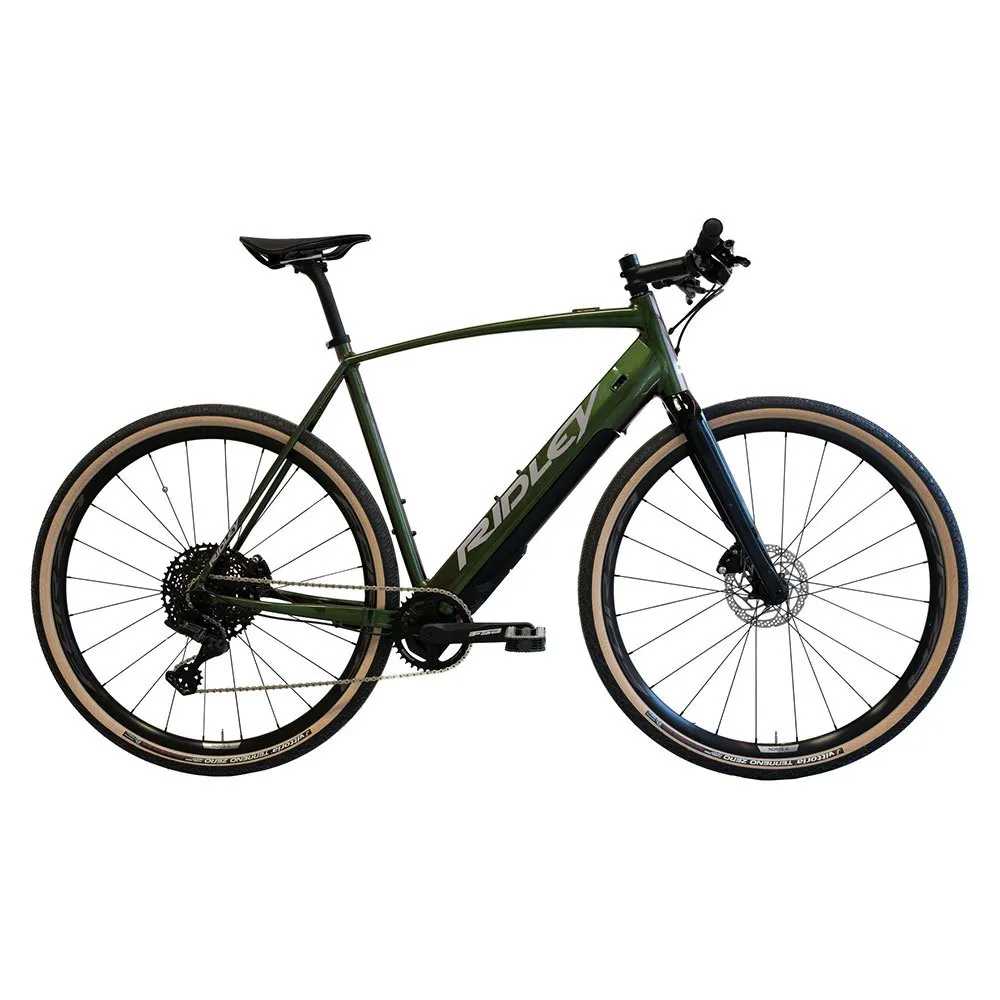 Ridley Kanzo-e Fazua Fb Advantx 2024 E-sykkel, Sunrise black metallic / silver, M, 250Wh, Elsykkel Ridley Kanzo-e Fazua Fb Advantx 2024 E-sykkel, Sunrise black metallic / silver, M, 250Wh, Elsykkel