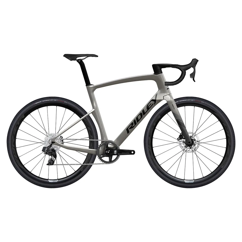 Ridley Kanzo Fast Force Xplr 2025 Grussykkel, Empress grey metallic / black, Gravel sykkel
