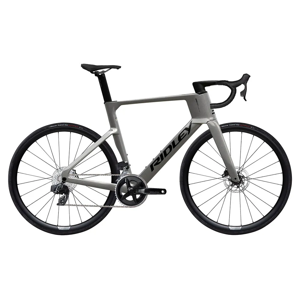 Ridley Noah 3.0 Rival Axs 2025 Landeveissykkel, Empress grey metallic / black Ridley Noah 3.0 Rival Axs 2025 Landeveissykkel, Empress grey metallic / black